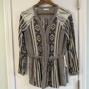 Mystree button down boho top